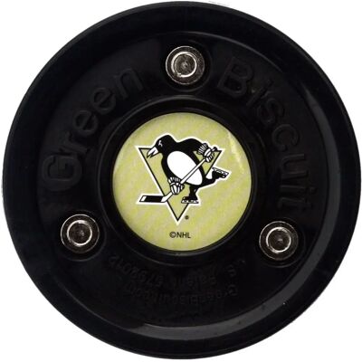 Green Biscuit Hockey Puck - NHL Pittsburgh Penguins - Zelená Green Biscuit Hockey Puck - NHL Pittsburgh Penguins - Zelená