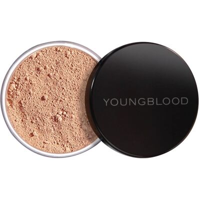 Youngblood Mineral Cosmetics Losse Natuurlijke Mineralen Foundation - Roze Beige - 10g Youngblood Mineral Cosmetics Losse Natuurlijke Mineralen Foundation - Roze Beige - 10g