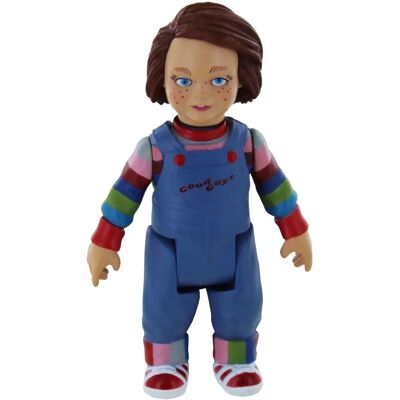 Figurines d'action Chucky de Mezco - Ensemble deluxe, pièces interchangeables - Publicité Figurines d'action Chucky de Mezco - Ensemble deluxe, pièces interchangeables - Publicité