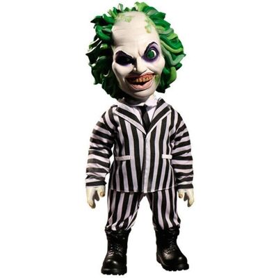 Mezco Toys Beetlejuice Action Figure - 15 inch Talking Model Mezco Toys Beetlejuice Action Figure - 15 inch Talking Model