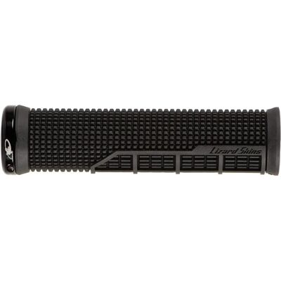 Lizard Skins Machine Lock-On Fahrradgriffe - Jet Black/Black - 31mm Lizard Skins Machine Lock-On Fahrradgriffe - Jet Black/Black - 31mm