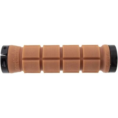 Lizard Skins Dual-Clamp Lock-On Northshore Gum - Fahrradgriffe Lizard Skins Dual-Clamp Lock-On Northshore Gum - Fahrradgriffe