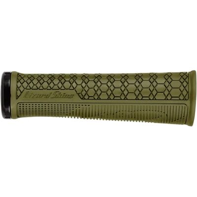 Lizard Skins Olive Green Gradient Lock-On Fahrradgriffe Lizard Skins Olive Green Gradient Lock-On Fahrradgriffe