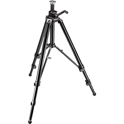 Trípode Digital Profesional Manfrotto - Negro - Altura máxima 188 cm Trípode Digital Profesional Manfrotto - Negro - Altura máxima 188 cm