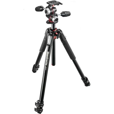 Manfrotto MK055XPRO3-3W Stativ - Vielseitig, Aluminium, 90° Mittelsäule, Kompakt Manfrotto MK055XPRO3-3W Stativ - Vielseitig, Aluminium, 90° Mittelsäule, Kompakt