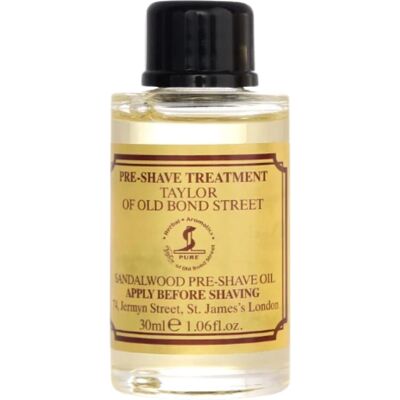 Taylor of Old Bond Street Sandeltre Pre Shave Oil (30ml) Taylor of Old Bond Street Sandeltre Pre Shave Oil (30ml)