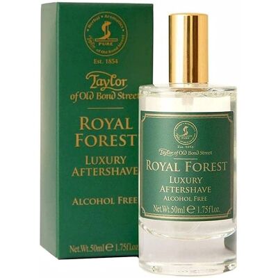 Taylor Of Old Bond Street Royal Forest Aftershave - Rénove la Peau - Publicité Taylor Of Old Bond Street Royal Forest Aftershave - Rénove la Peau - Publicité