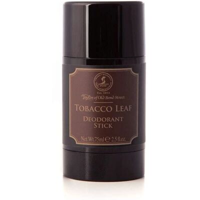 Taylor Of Old Bond Street Tobacco Leaf Deodorant Stick - 75ml Taylor Of Old Bond Street Tobacco Leaf Deodorant Stick - 75ml