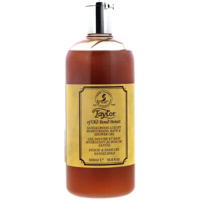 Gel doccia e bagno al sandalo Taylor of Old Bond Street (500ml) Gel doccia e bagno al sandalo Taylor of Old Bond Street (500ml)