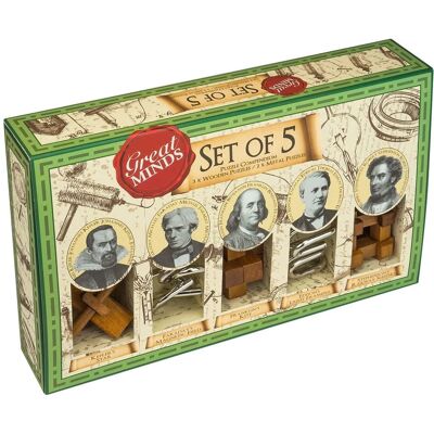 Professor Puzzle Grandi Menti - Set di 5 Professor Puzzle Grandi Menti - Set di 5