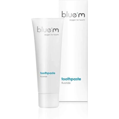 Pastă de dinți Blue M Oxygen for Health Calciumfluoride - Îngrijire completă orală Pastă de dinți Blue M Oxygen for Health Calciumfluoride - Îngrijire completă orală