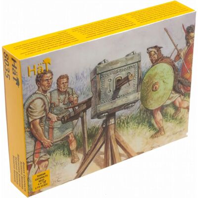 HAT Industrie Catapultes Romains - Figurines - Échelle 1:72 - Publicité HAT Industrie Catapultes Romains - Figurines - Échelle 1:72 - Publicité
