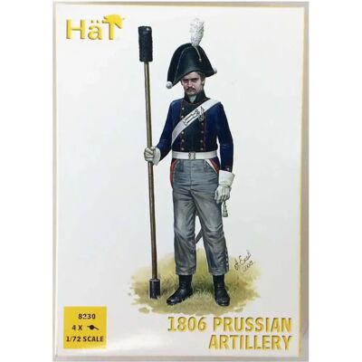 HAT Industrie Artillerie prussienne 1:72 - Figurines - Publicité HAT Industrie Artillerie prussienne 1:72 - Figurines - Publicité
