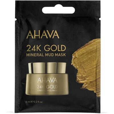 AHAVA - Mineral Mud 24K Gold - 6 ml - Facial mask AHAVA - Mineral Mud 24K Gold - 6 ml - Facial mask