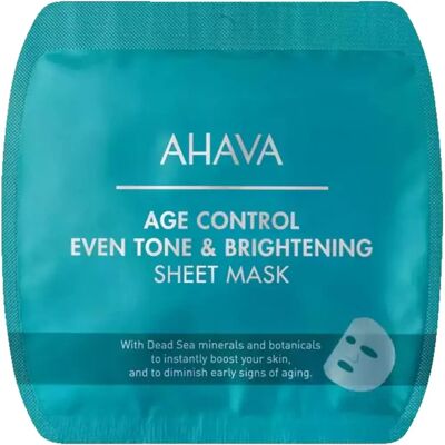 Ahava Age Control Brightening Sheet Mask - Maschera in foglio Ahava Age Control Brightening Sheet Mask - Maschera in foglio