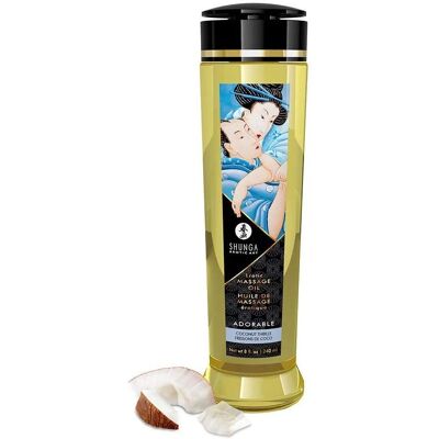 Olio per Massaggi al Cocco Shunga - 240ml - Erotico e Rilassante Olio per Massaggi al Cocco Shunga - 240ml - Erotico e Rilassante