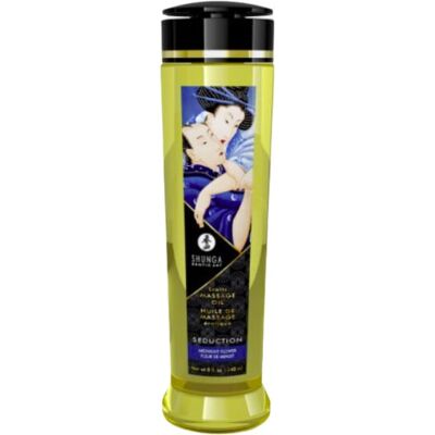Shunga Laventeli Hierontaanöljy - Hierontaanöljy - 240 ml - Rentouttava, Luonnollinen, Eroottinen Shunga Laventeli Hierontaanöljy - Hierontaanöljy - 240 ml - Rentouttava, Luonnollinen, Eroottinen