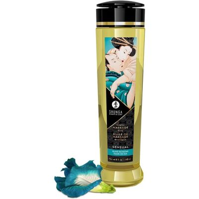 Olio da Massaggio Island Blossoms - Sensuale, Biologico, 240ml Olio da Massaggio Island Blossoms - Sensuale, Biologico, 240ml