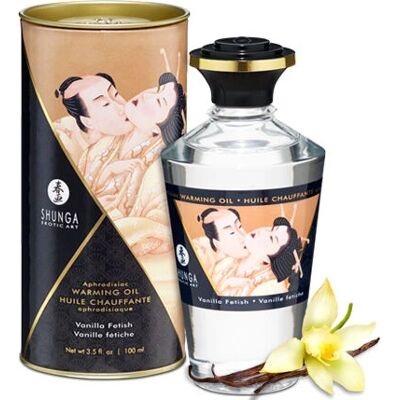 Shunga Wanilia Rozgrzewający Olej - Olej do Ciała - 100 ml Shunga Wanilia Rozgrzewający Olej - Olej do Ciała - 100 ml