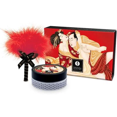 Poudre de Fraise Comestible Shunga - 75g - Poudre Érotique Poudre de Fraise Comestible Shunga - 75g - Poudre Érotique