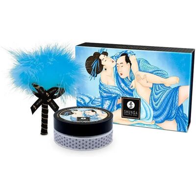 Shunga Poudre de Massage Baisable Coconut Thrills 75g - Publicité Shunga Poudre de Massage Baisable Coconut Thrills 75g - Publicité