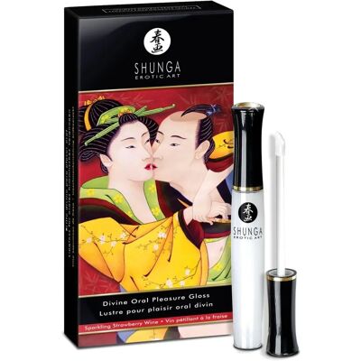 Shunga Lipgloss – Kupliva Mansikka - Herkullinen Suullinen Nautinto Shunga Lipgloss – Kupliva Mansikka - Herkullinen Suullinen Nautinto
