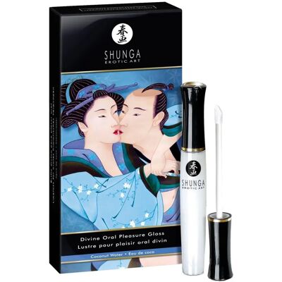 Shunga Kokosvesi Huulikiilto - 10ml Shunga Kokosvesi Huulikiilto - 10ml