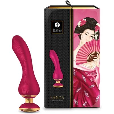 Vibrateur et Baguette de Massage Shunga Sanya Framboise - Jouet Sexuel Femmes Vibrateur et Baguette de Massage Shunga Sanya Framboise - Jouet Sexuel Femmes
