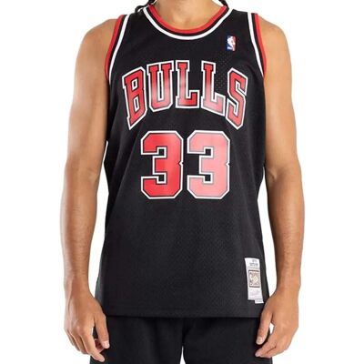 Mitchell & Ness Scottie Pippen Schwarz M Basketballtrikot Mitchell & Ness Scottie Pippen Schwarz M Basketballtrikot