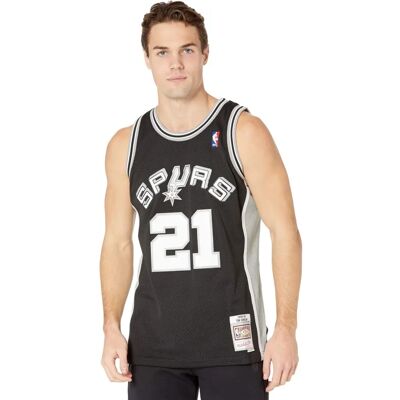 Mitchell & Ness Tim Duncan Spurs Koszulka - Koszykówka Męska Czarna Mitchell & Ness Tim Duncan Spurs Koszulka - Koszykówka Męska Czarna