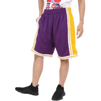 Mitchell & Ness NBA LA Lakers 84-85 Swingman Shorts Lila Mitchell & Ness NBA LA Lakers 84-85 Swingman Shorts Lila