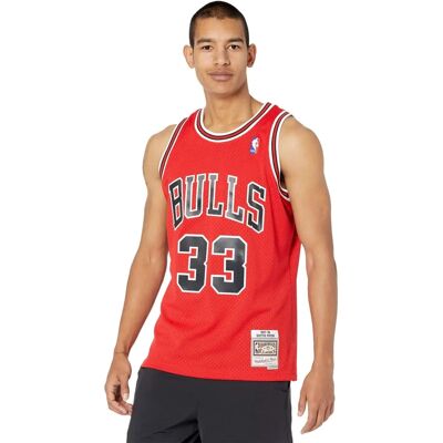 Mitchell & Ness Scottie Pippen Crimson Red XL Basketball Shirt Mitchell & Ness Scottie Pippen Crimson Red XL Basketball Shirt