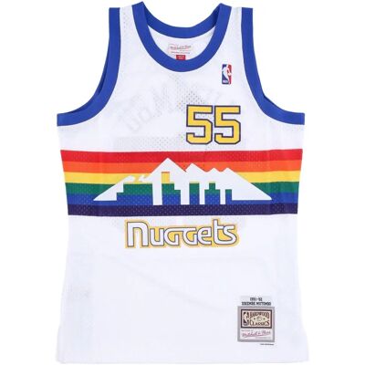 Mitchell & Ness Mutombo 55 Maglietta da basket - Maglietta di basket Mitchell & Ness Mutombo 55 Maglietta da basket - Maglietta di basket