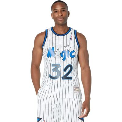 Maillot NBA Mitchell & Ness Shaquille O'Neal - Orlando Magic 1993-94 - Publicité Maillot NBA Mitchell & Ness Shaquille O'Neal - Orlando Magic 1993-94 - Publicité