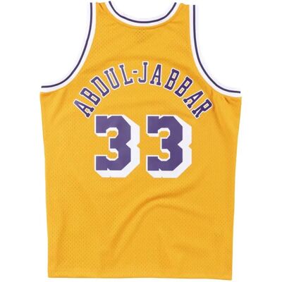 Mitchell & Ness - Kareem Lakers 1984-85 - Gold - Jersey Mitchell & Ness - Kareem Lakers 1984-85 - Gold - Jersey