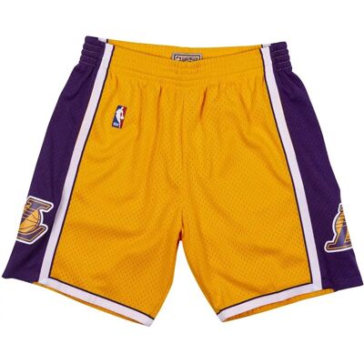 Mitchell & Ness NBA Swingman Shorts Los Angeles Lakers 2009-10 gelb L - Shorts Mitchell & Ness NBA Swingman Shorts Los Angeles Lakers 2009-10 gelb L - Shorts