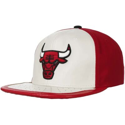 Mitchell & Ness Chicago Bulls Snapback Biało/Czerwony - Unisex - Czapka baseballowa Mitchell & Ness Chicago Bulls Snapback Biało/Czerwony - Unisex - Czapka baseballowa