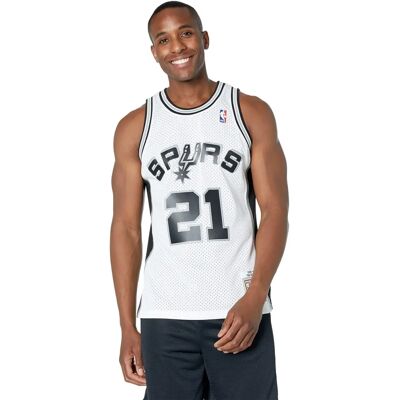 Mitchell & Ness Spurs 1998-99 Tim Duncan Branco XL - Camiseta Mitchell & Ness Spurs 1998-99 Tim Duncan Branco XL - Camiseta