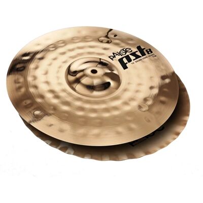 Paiste PST8 Reflector 14" Sound Edge Hi-Hat - Hi-Hat Becken Paiste PST8 Reflector 14" Sound Edge Hi-Hat - Hi-Hat Becken