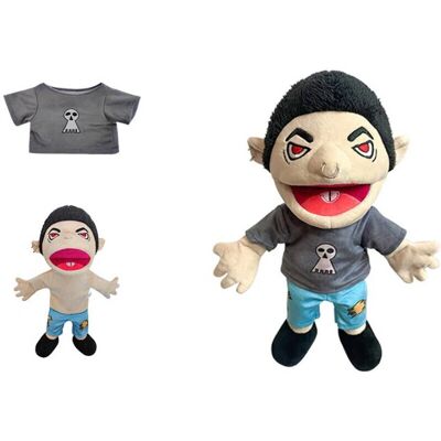 VEISHET - Jeffy Hand Puppet - Gray Blue - Toy VEISHET - Jeffy Hand Puppet - Gray Blue - Toy