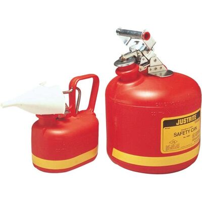 JUSTRITE - Sicherheitstank 2L - Rot - Typ I JUSTRITE - Sicherheitstank 2L - Rot - Typ I
