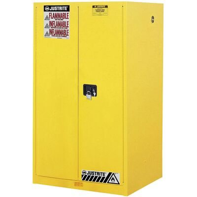 Armoire de sécurité Justrite 1651 x 864 x 864 mm - Environnements dangereux - Jaune Armoire de sécurité Justrite 1651 x 864 x 864 mm - Environnements dangereux - Jaune