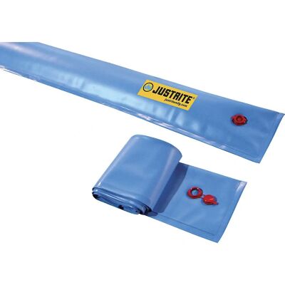 Justrite Wasserbarriere - wiederverwendbar PVC 1,5m x 229mm Justrite Wasserbarriere - wiederverwendbar PVC 1,5m x 229mm