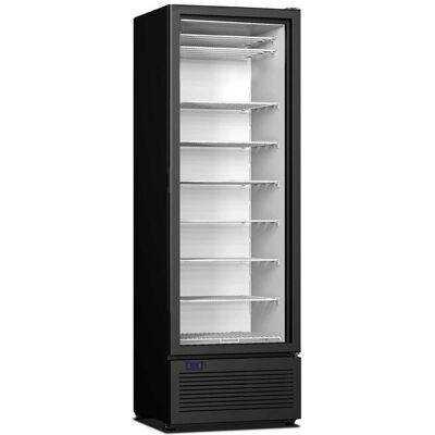 Combisteel - Armoire Réfrigérée Négative noire Porte Vitrée 400 L - Publicité Combisteel - Armoire Réfrigérée Négative noire Porte Vitrée 400 L - Publicité