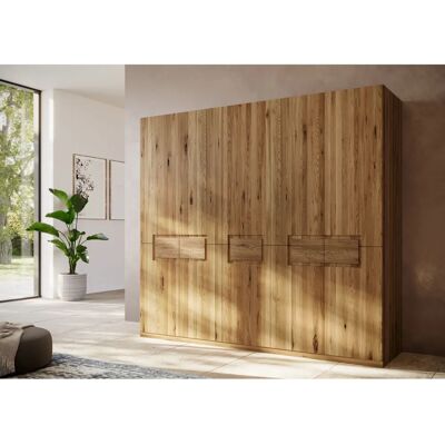 HOLZZONE Emma Massivholzkleiderschrank - Nachhaltig, Rustikal, Geräumig HOLZZONE Emma Massivholzkleiderschrank - Nachhaltig, Rustikal, Geräumig