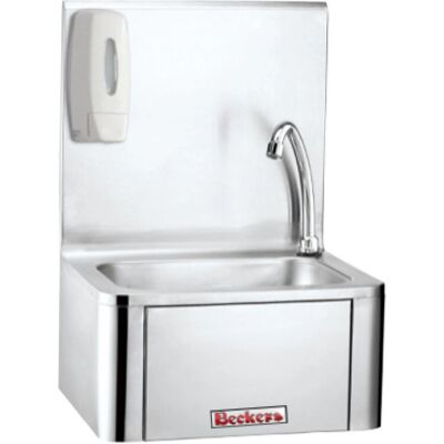 Beckers LM40 - Lavabo en acier inoxydable - Publicité Beckers LM40 - Lavabo en acier inoxydable - Publicité