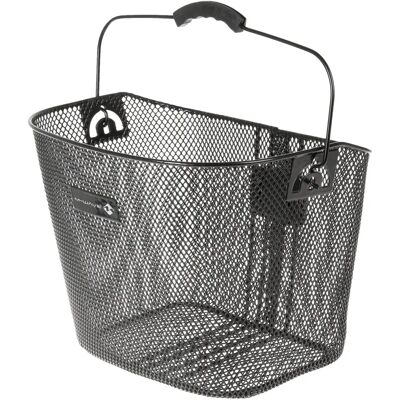 M-Wave BA-F Stalen Voorkeuren Mand - Ondersteuning voor 1-1/8" en 1" Stuurpennen M-Wave BA-F Stalen Voorkeuren Mand - Ondersteuning voor 1-1/8" en 1" Stuurpennen