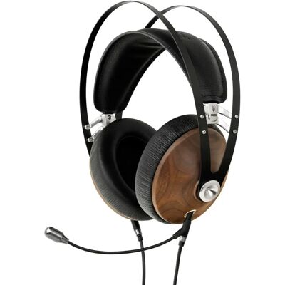 Meze 99 Classics Noyer/Argent + Kit micro Boom - Casque audio - Publicité Meze 99 Classics Noyer/Argent + Kit micro Boom - Casque audio - Publicité