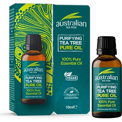Huile d'arbre à thé australienne 10ml - Huile d'arbre à thé - Publicité Huile d'arbre à thé australienne 10ml - Huile d'arbre à thé - Publicité