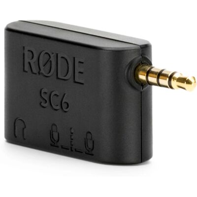 RØDE SC6 Kompaktes Audio-Interface mit Doppel-TRRS-Eingängen RØDE SC6 Kompaktes Audio-Interface mit Doppel-TRRS-Eingängen